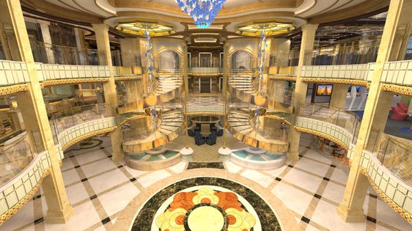 Sky Princess Lobby